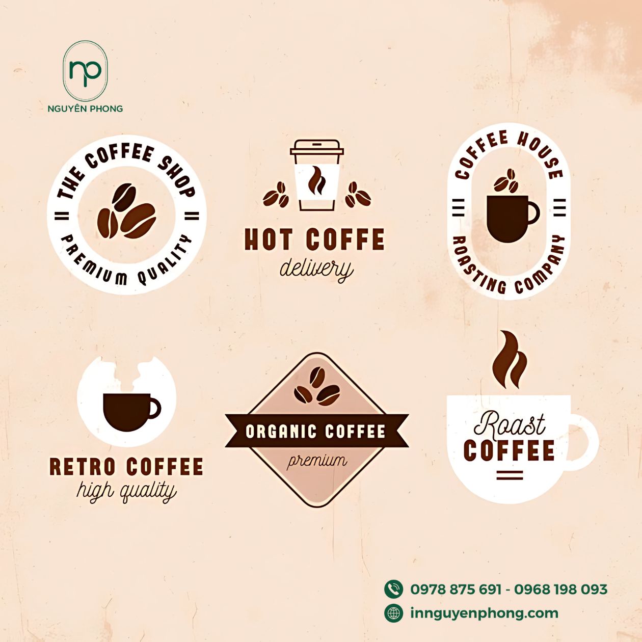 Các yếu tố quan trọng khi thiết kế logo cafe
